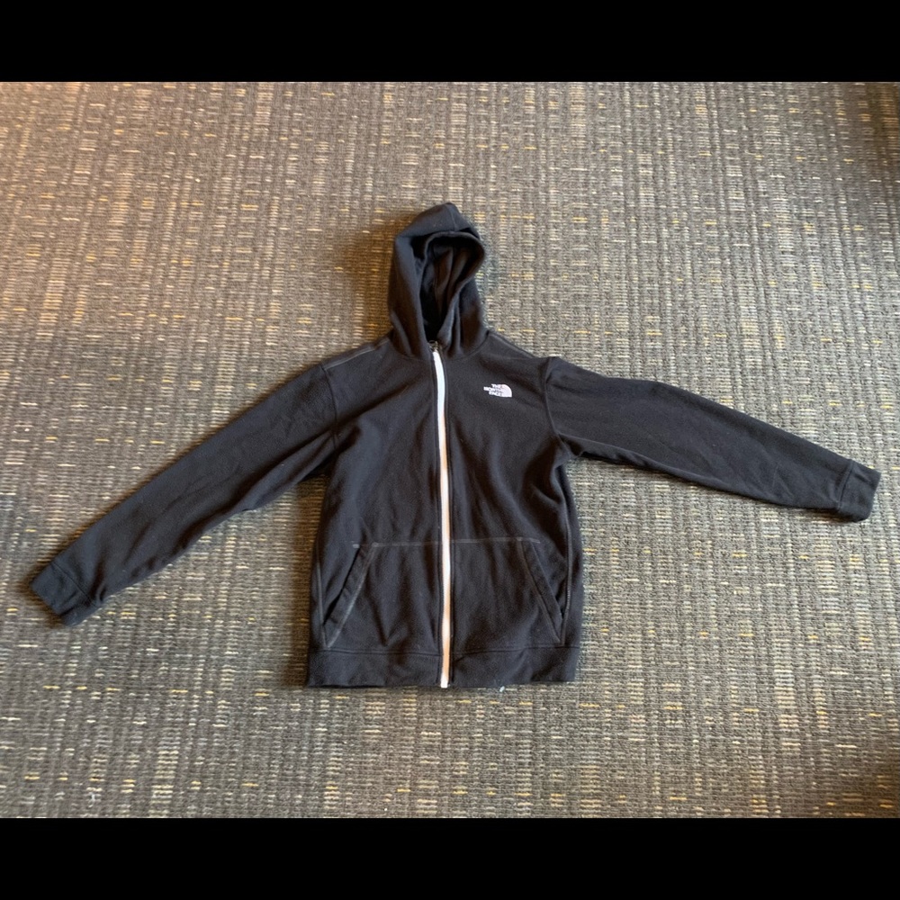 Boys North Face fleece hoody